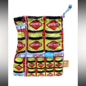 Vegemite Peter Alexander Collection Pajama/Pyjama Bag 10"x8.5"